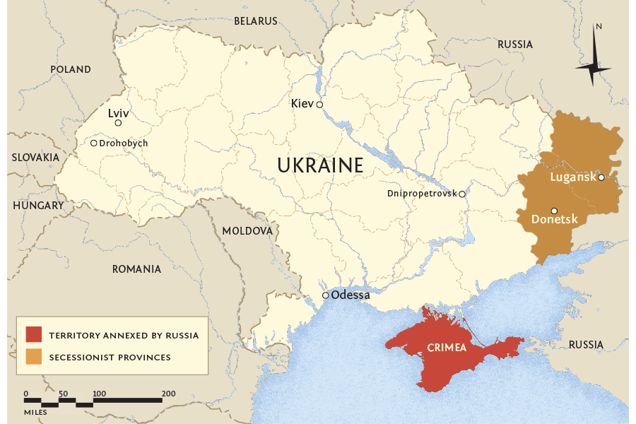 Ukraine-Map